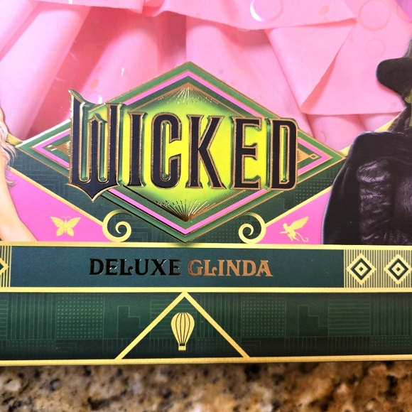 Wicked Deluxe Glinda URL misprint Mattel NWT never opened - Picture 6 of 7